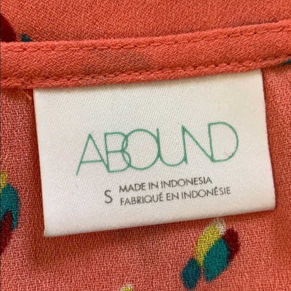 LAST CHANCE Abound Coral Tea Rose Confetti Dot Dress - Picture 8 of 9